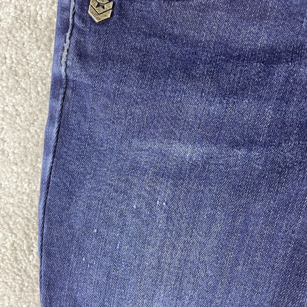 Freeman T. Porter Jeans Women's XS Cigarette Skinny Dark Wash European Denim - Picture 5 of 13